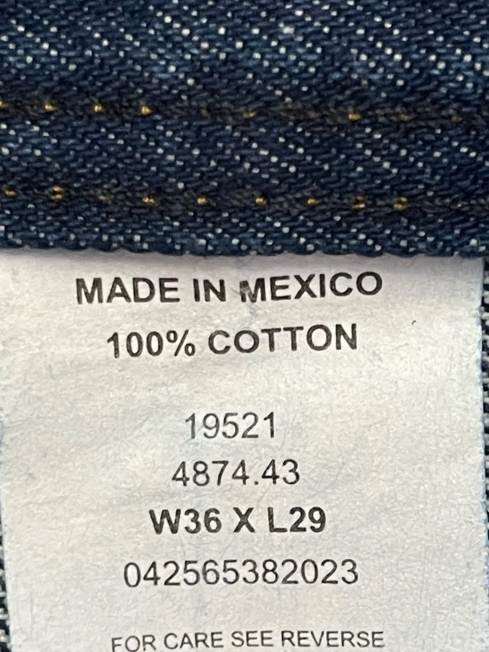 authentic KEY Apparel Traditional Fit 5-Pocket Denim Jeans